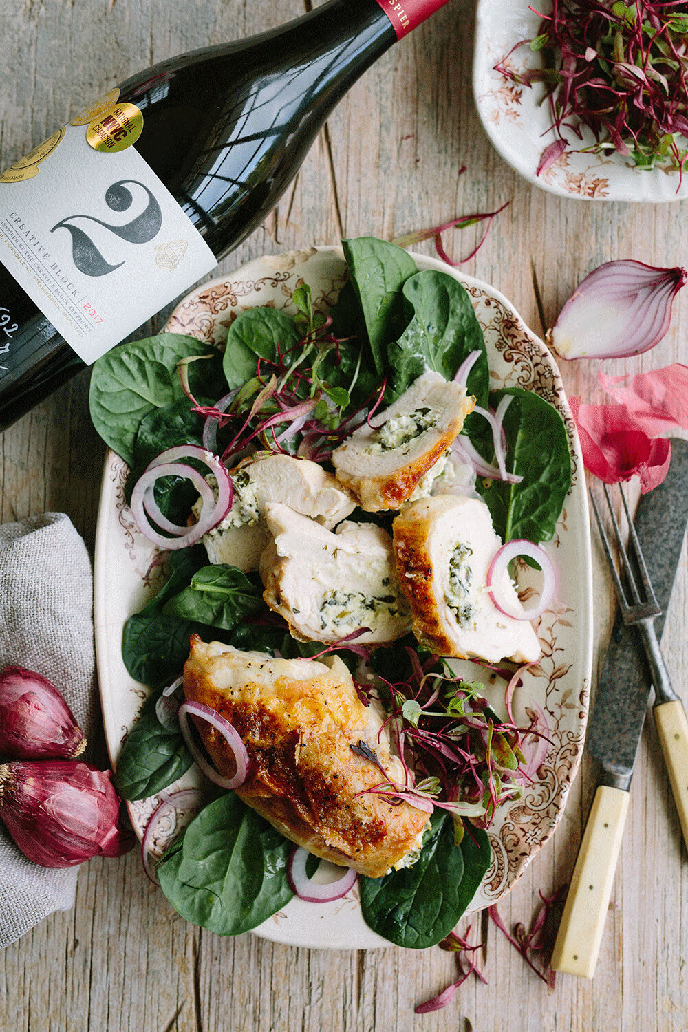 stuffed chicken