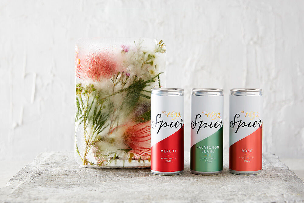 spier canned wines