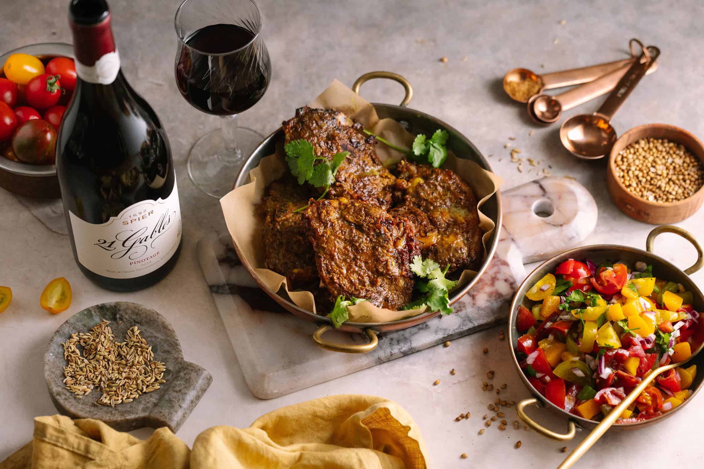 Spier-21-Gables-Pinotage-recipe-curried-lamb-chop-Recipe-53-LR